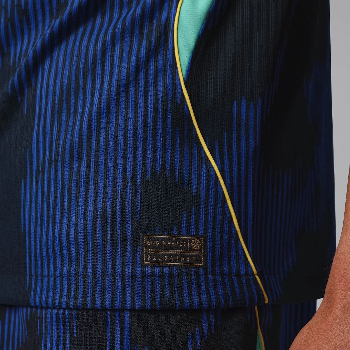 Camisa Seleção Brasil Copa do Mundo 2026 II Torcedor Azul Masculina - Image 4